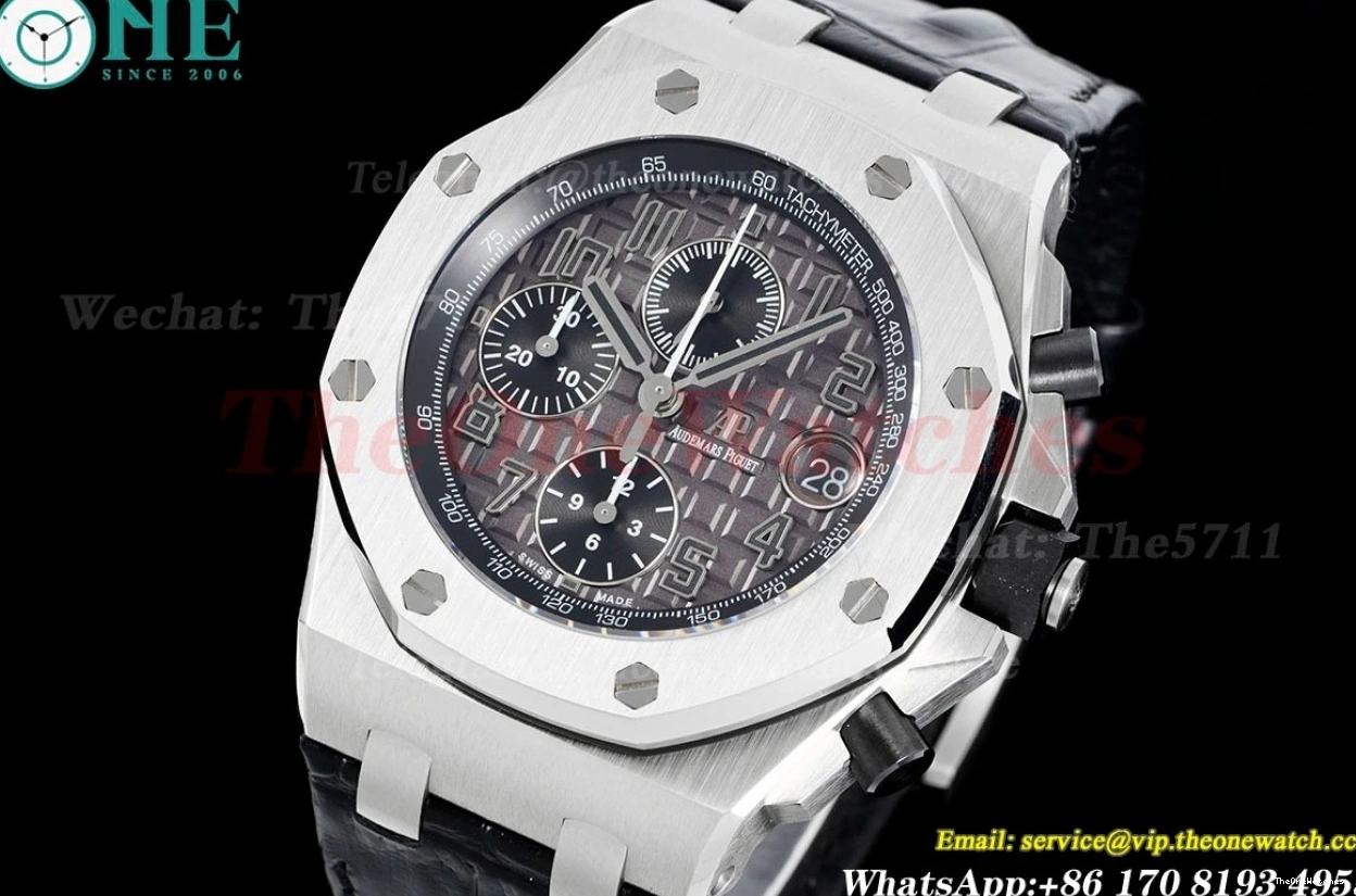 42mm APF Oak Offshore Royal A3126 LE Grey SS Num 0301